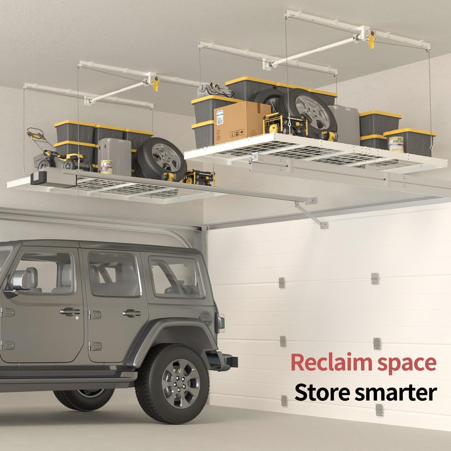 Heavy-Duty 4x8 Overhead Storage Lift