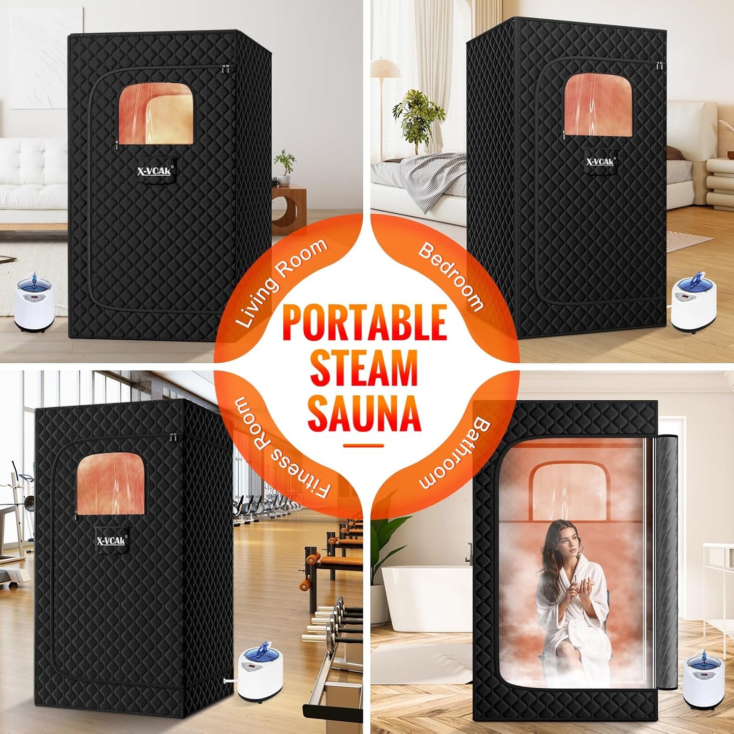 Professional Portable Home Steam Sanctuary